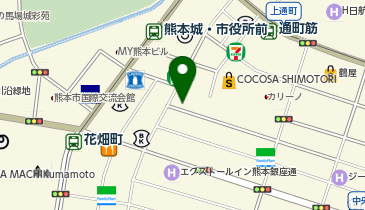 リカーマウンテン 熊本下通店の地図画像