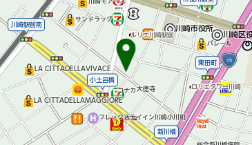 リカーマウンテン 川崎砂子店の地図画像