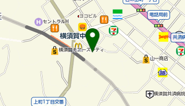 リカーマウンテン 横須賀中央店の地図画像