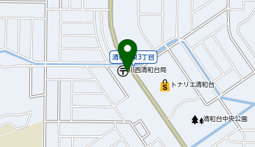 個別指導学院フリーステップ 清和台教室の地図画像