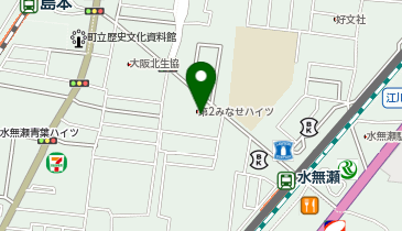 個別指導学院フリーステップ 水無瀬教室の地図画像