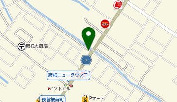 個別指導学院フリーステップ 彦根ベルロード教室の地図画像