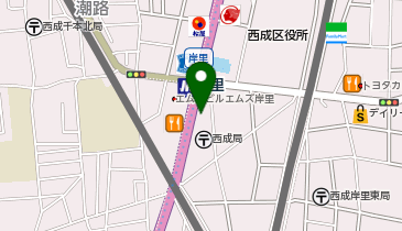 個別指導学院フリーステップ 岸里教室の地図画像