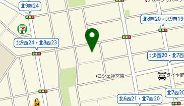サツドラ桑園北8条店の地図画像