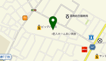 サツドラ函館美原店の地図画像