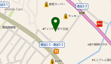 サツドラ清田2条店の地図画像