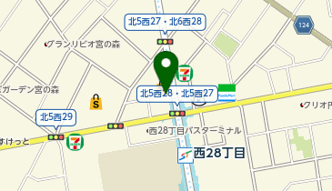 サツドラ円山西28丁目店の地図画像