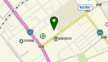 サツドラ函館港店の地図画像