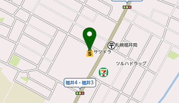 サツドラ福井店の地図画像