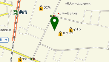 サツドラ余市店の地図画像