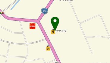 サツドラせたな店の地図画像