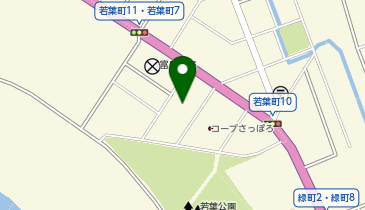 サツドラ富良野店の地図画像