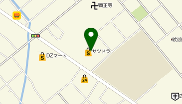 サツドラ紋別店の地図画像