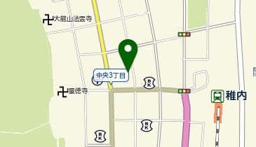 サツドラ稚内中央店の地図画像