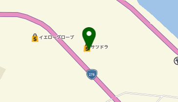 サツドラ函館川汲店の地図画像