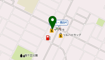 サツドラ千歳高台店の地図画像