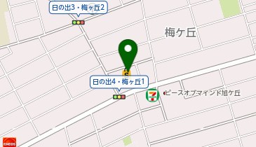 サツドラ千歳梅ケ丘店の地図画像