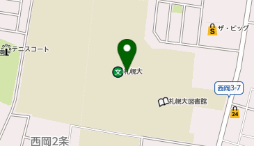 サツドラ西岡札大前店の地図画像