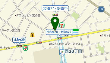 サツドラ円山西28丁目店の地図画像