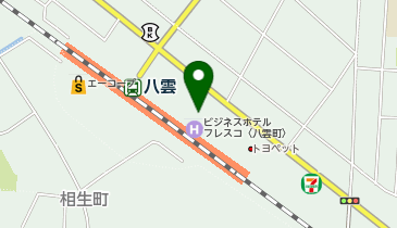 サツドラ八雲店の地図画像