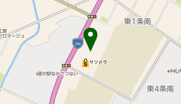 サツドラ中札内店の地図画像