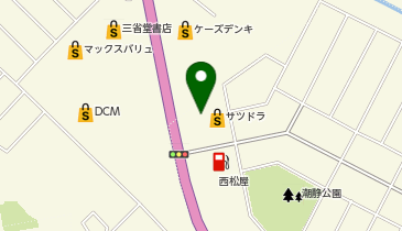 サツドラ留萌潮静店の地図画像