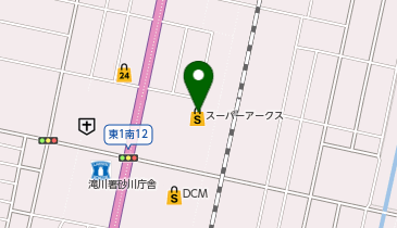 サツドラアシルすながわ店の地図画像