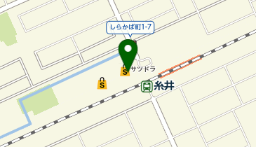 サツドラ苫小牧しらかば店の地図画像