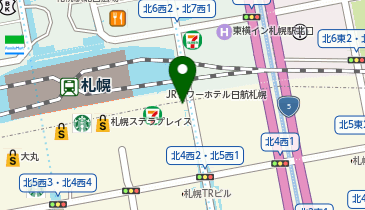 サツドラ札幌ステラプレイス店の地図画像