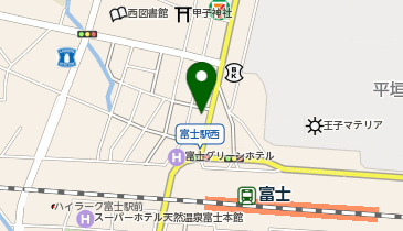 や台ずし 富士駅前町の地図画像