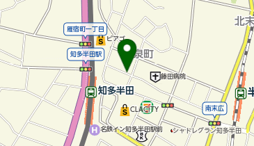 や台ずし 知多半田駅前町の地図画像