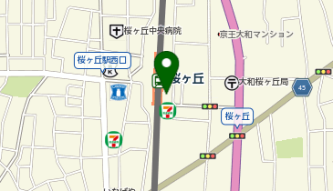 や台ずし 桜ケ丘駅東口町の地図画像