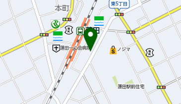 や台ずし 蓮田駅東口町の地図画像