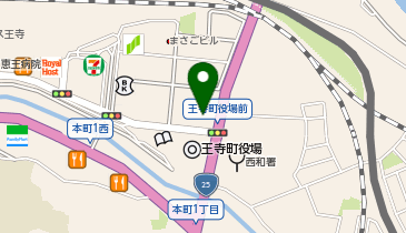 や台ずし 王寺駅南口町の地図画像