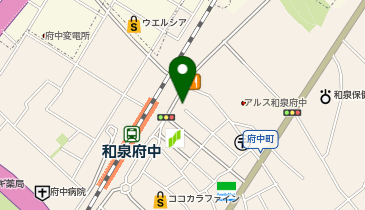 や台ずし 和泉府中駅前町の地図画像
