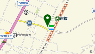 や台ずし 古賀駅西口町の地図画像