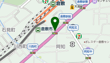 や台ずし 倉敷駅前町の地図画像