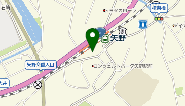 や台ずし 矢野駅前町の地図画像