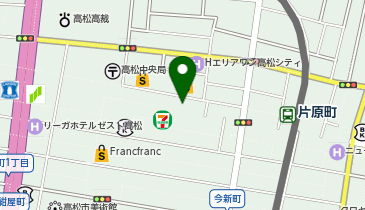 や台ずし 片原町の地図画像