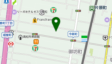 や台ずし ライオン通町の地図画像