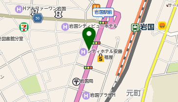や台ずし 岩国駅前町の地図画像