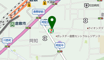 や台ずし倉敷駅前町2号店の地図画像