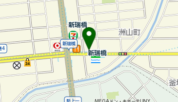 や台ずし 新瑞橋町の地図画像