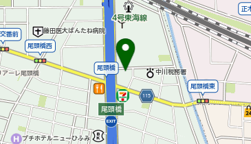 や台ずし 尾頭橋町の地図画像