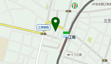 や台ずし 江南駅前町の地図画像