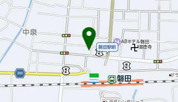 や台ずし 磐田駅前町の地図画像