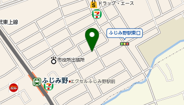 や台ずし ふじみ野駅東口町の地図画像