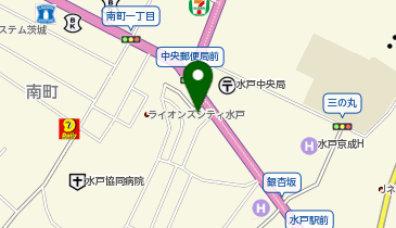 や台ずし 水戸中央郵便局前町の地図画像