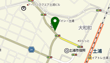 や台ずし 土浦駅前町の地図画像