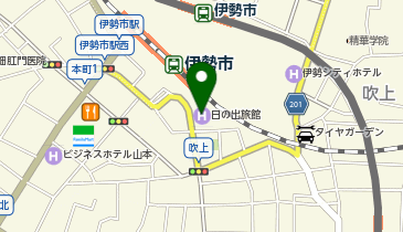 や台ずし 伊勢市駅前町の地図画像